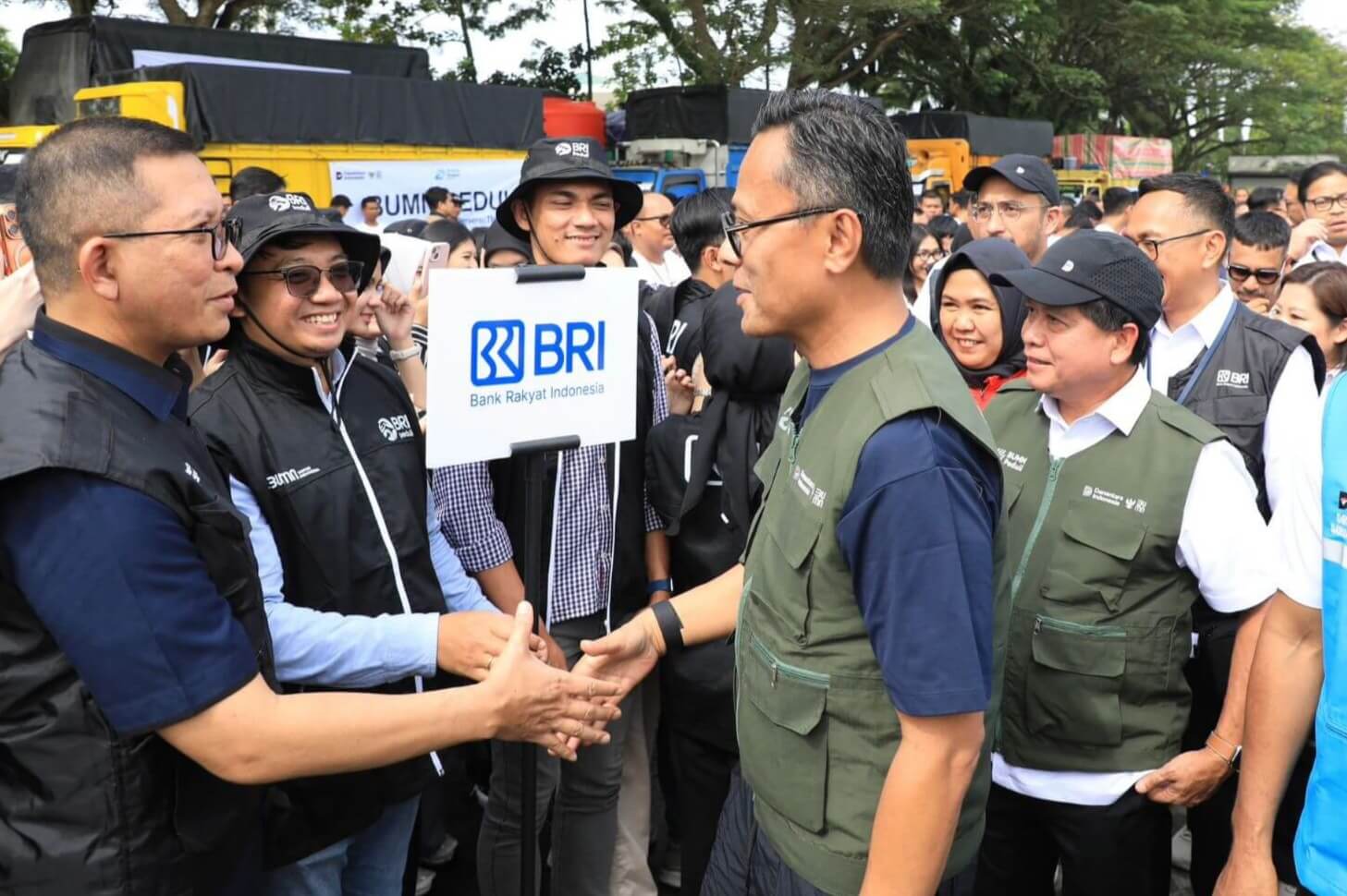 Komitmen BUMN Peduli, BRI Terjunkan Relawan dan Tegaskan Dukungan Jangka Panjang Pemulihan Bencana Sumatera