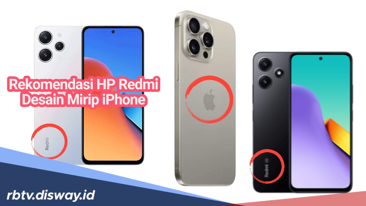 HP Redmi Terbaru Desain Mirip Iphone, Punya Kamera Boba, Harga Merakyat 