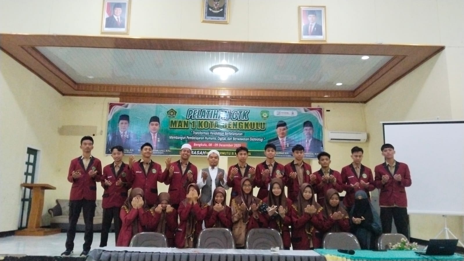 Retret Merah Putulih dan Amalan Mitigasi Langit, Angkatan Ke-5 Gemparkan MAN 1 Bengkulu