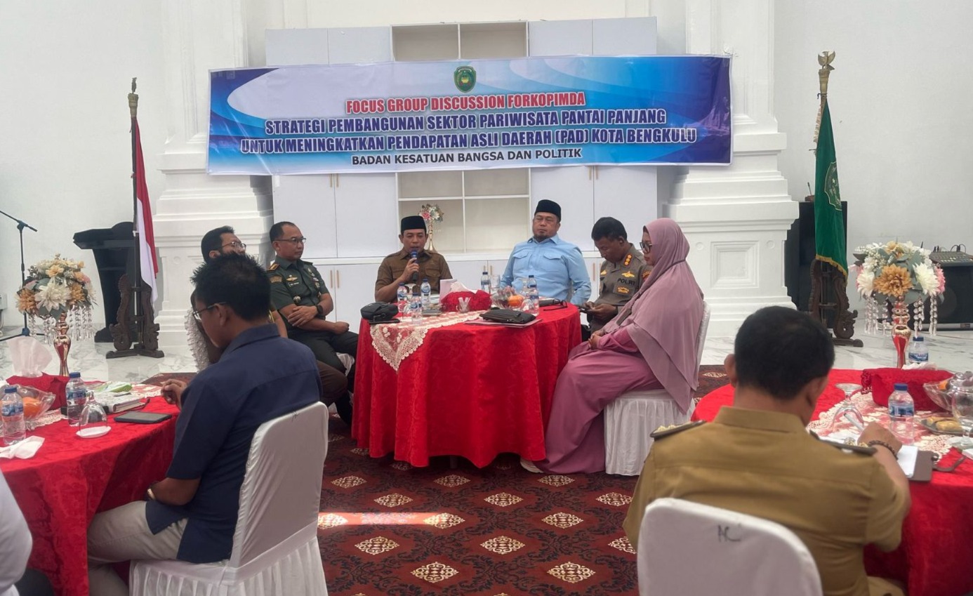 Penataan Kawasan Pantai Panjang, Ini Hasil Focus Group Discussion (FGD) yang Akan Dilakukan Pemkot Bengkulu