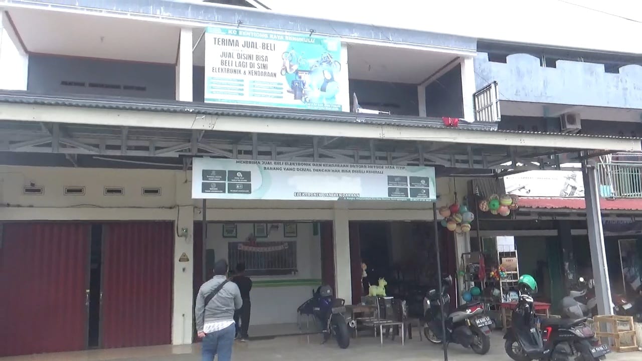 Gunakan Gorden, Maling Ala Ninja Curi 19 Unit HP Beraksi di Jalan Bangka Kota Bengkulu