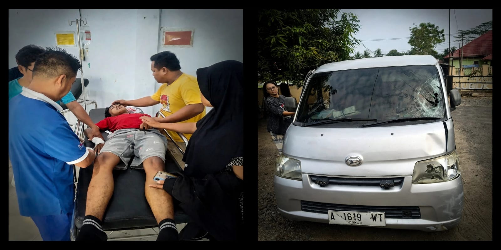 Minibus Tabrak Rombongan Pelajar sedang Jogging di Mukomuko, 3 Orang Luka