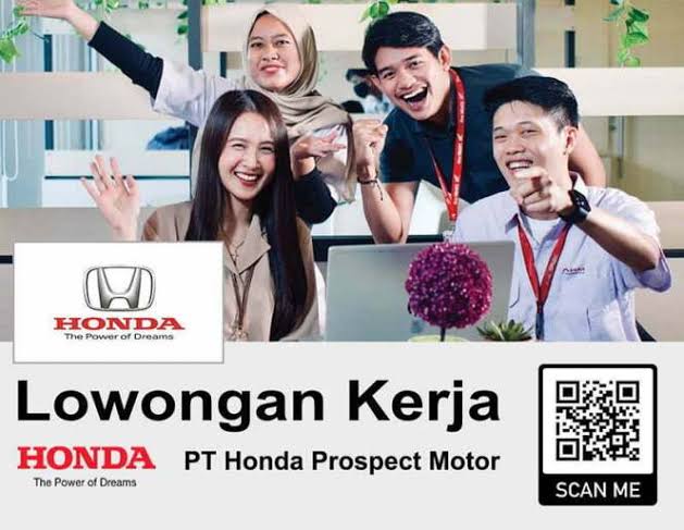 PT. Honda Prospect Motor Buka Lowongan Kerja Besar-besaran, Syaratnya Cuma Ini