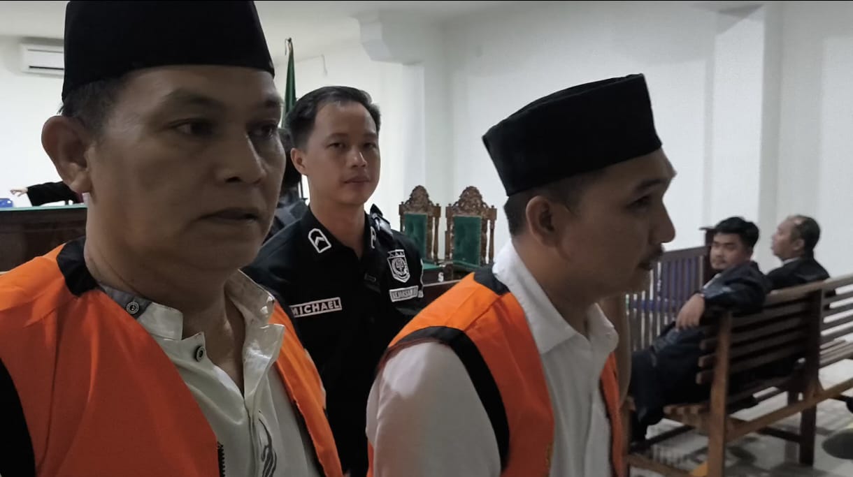 Ayah-Anak Divonis Bersalah oleh Hakim Tipikor Pengadilan Negeri Bengkulu