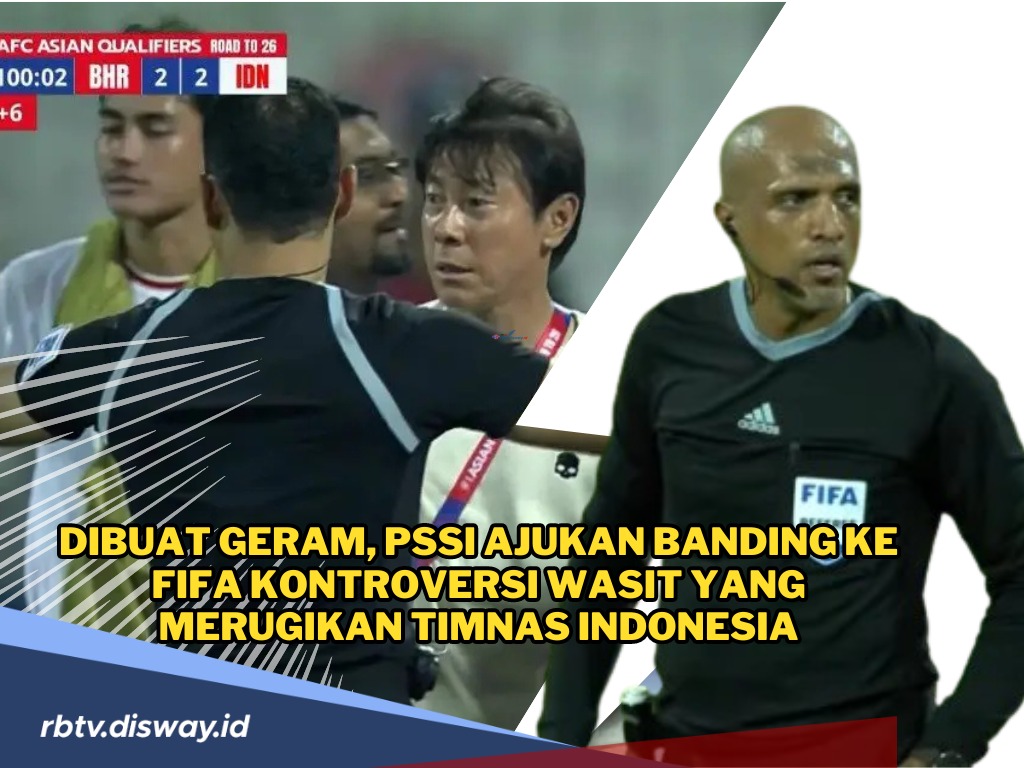 Dibuat Geram, PSSI Ajukan Banding ke FIFA Kontroversi Wasit yang Rugikan Timnas Indonesia