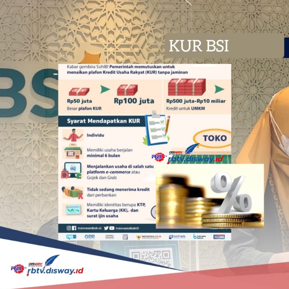 KUR BSI Online 2024, Pinjaman Rp 50 Juta Bebas Bunga dan Ini Link Pengajuannya 