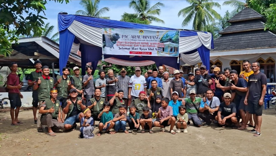 PAC Arau Bintang LDII Sembeli Dua Ekor Sapi Saat Idul Adha 1447 Hijriah