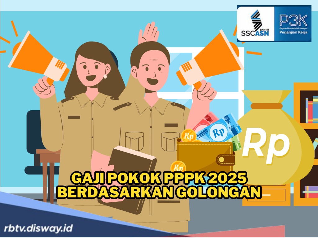 Terbaru, Segini Gaji Pokok PPPK 2025 Berdasarkan Golongan, Ada Kenaikan