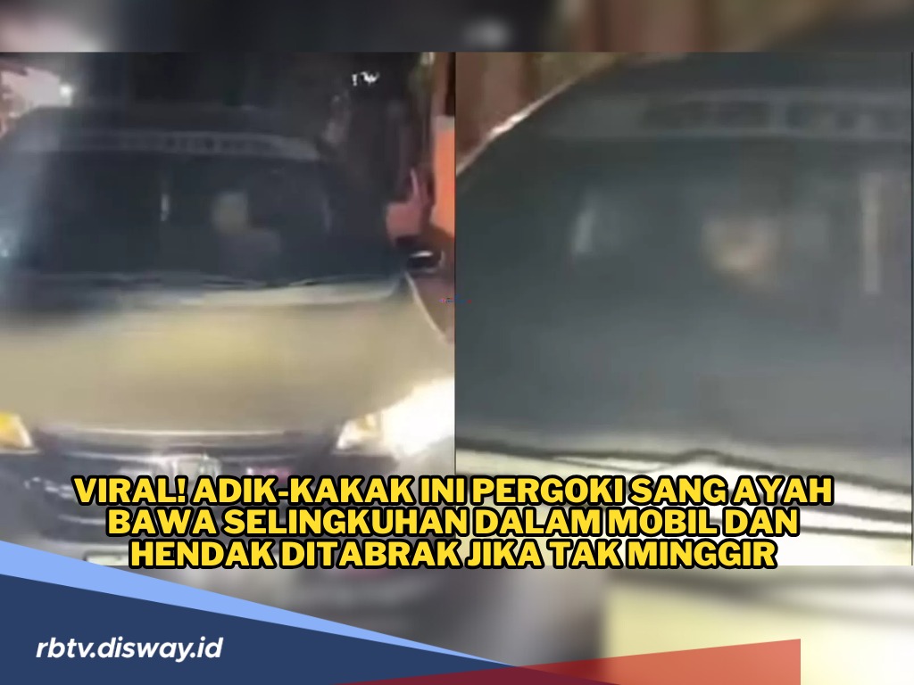 Pulang dari Beli Nasgor Adik-kakak Hampir Diserempet Mobil, Ternyata Sang Ayah dan Selingkuhan 