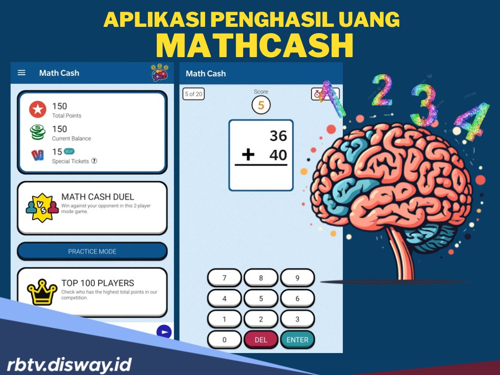Cara Hasilkan Cuan dari Aplikasi Penghasil Uang MathCash, Terbukti Dibayar Dollar