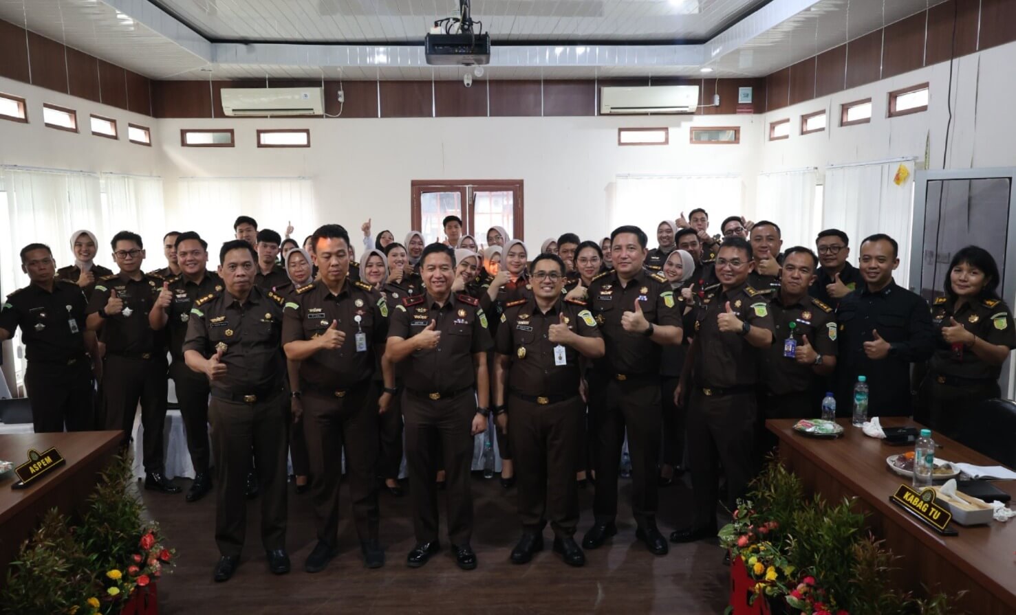 Arahan Kajati Bengkulu Anton Delianto saat Kunker di Kejaksaan Negeri Mukomuko