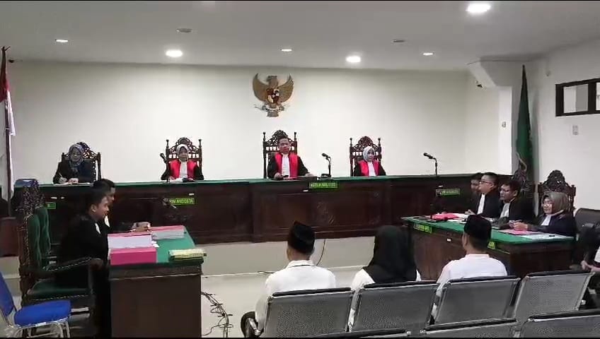 Sidang Perdana Dugaan Korupsi Dana Bos MAN 2 Kepahiang, Hal Ini Beratkan 3 Terdakwa