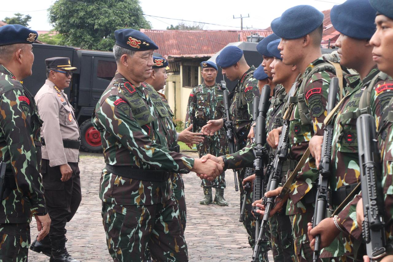 Operasi Amole, 103 Personel Brimob Polda Bengkulu Dilepas Ke Papua untuk Pengamanan PT. Freeport
