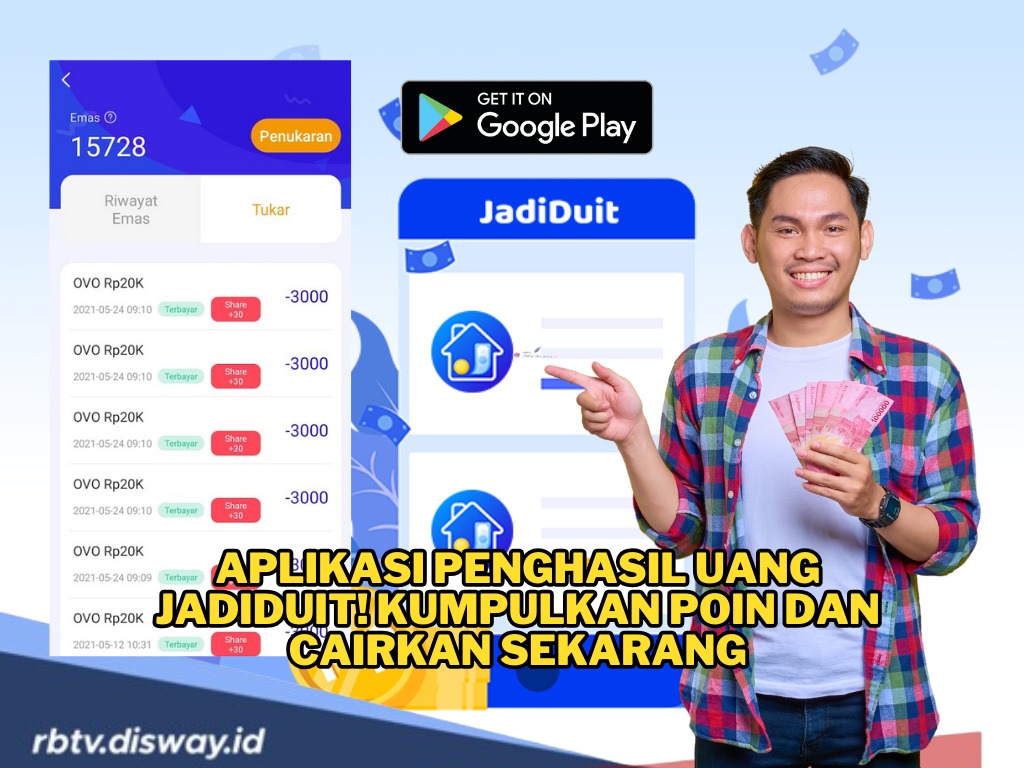 Aplikasi Penghasil Uang Nyata Membayar, Yuk Download di Play Store, Kumpulkan Poin dan Tukarkan Saldo E-Wallet