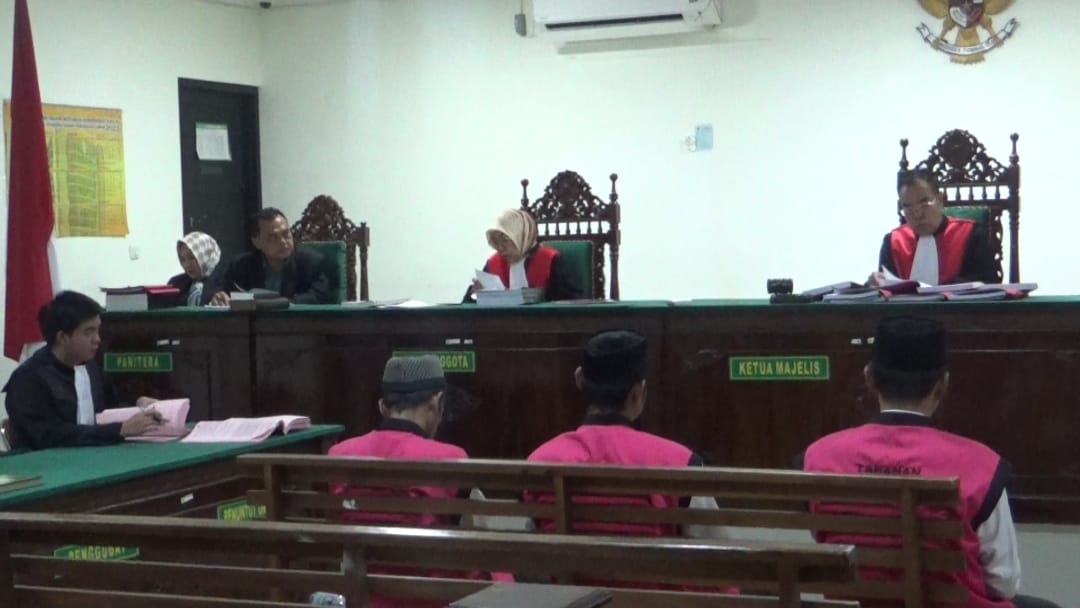 Eks Kades, Bendahara dan Kadus Perangkat Desa Batu Tugu Dituntut Jaksa Berbeda, Eks Bendahara 3 Tahun Penjara