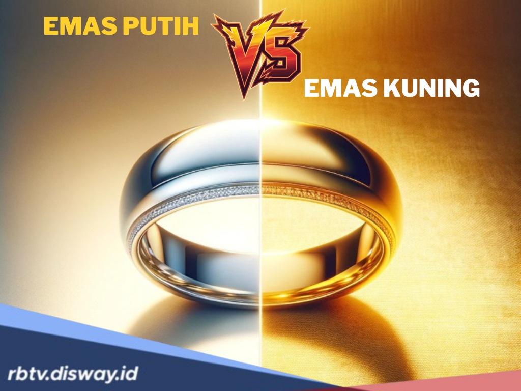 Harga Emas Putih dan Emas Kuning, Mana Lebih Mahal? 