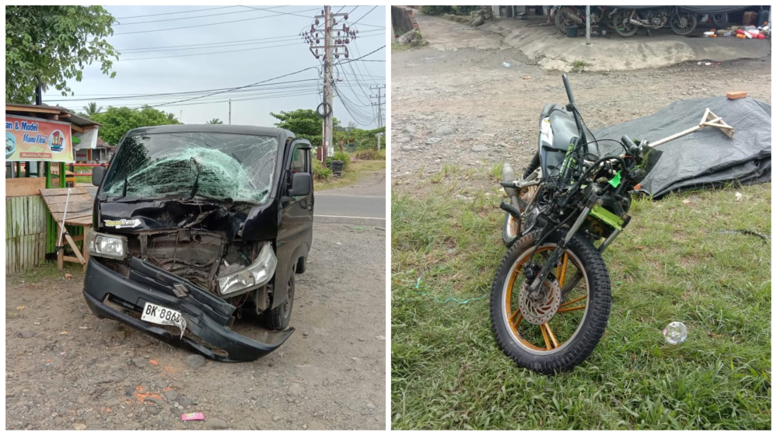 Dihantam Pick Up di Seluma, Warga Seginim Koma