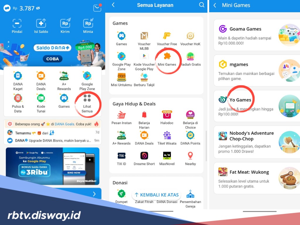 Bukan Pakai Aplikasi Tambahan, Ini Tutorial Panen Saldo DANA Gratis Tanpa Undang Teman