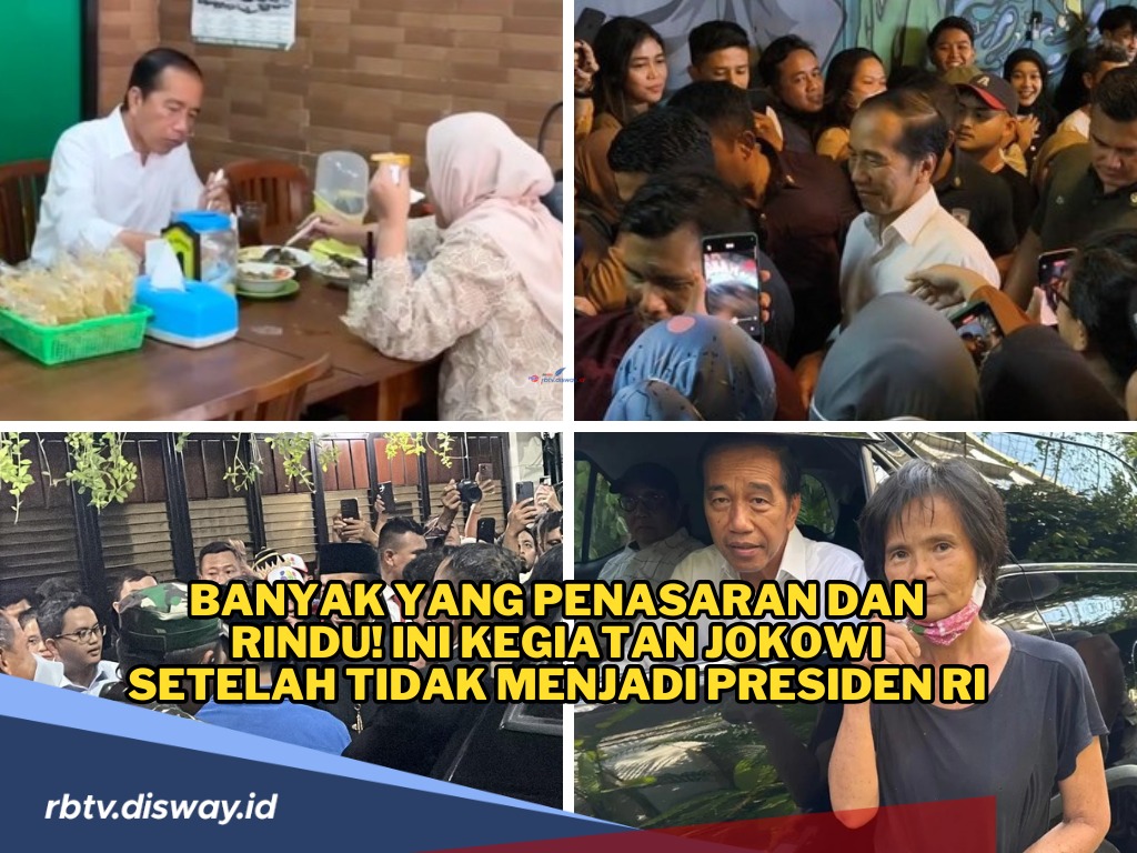 Banyak yang Penasaran dan Rindu, Ini Kegiatan Jokowi Setelah Tidak Menjadi Presiden RI