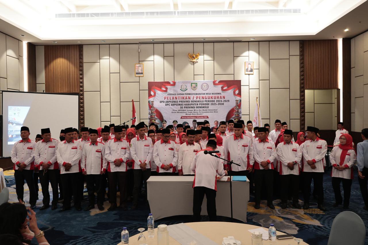 Kapolda Bengkulu Hadiri Pengukuhan Pengurus DPD dan DPC ABPEDNAS se-Provinsi Bengkulu