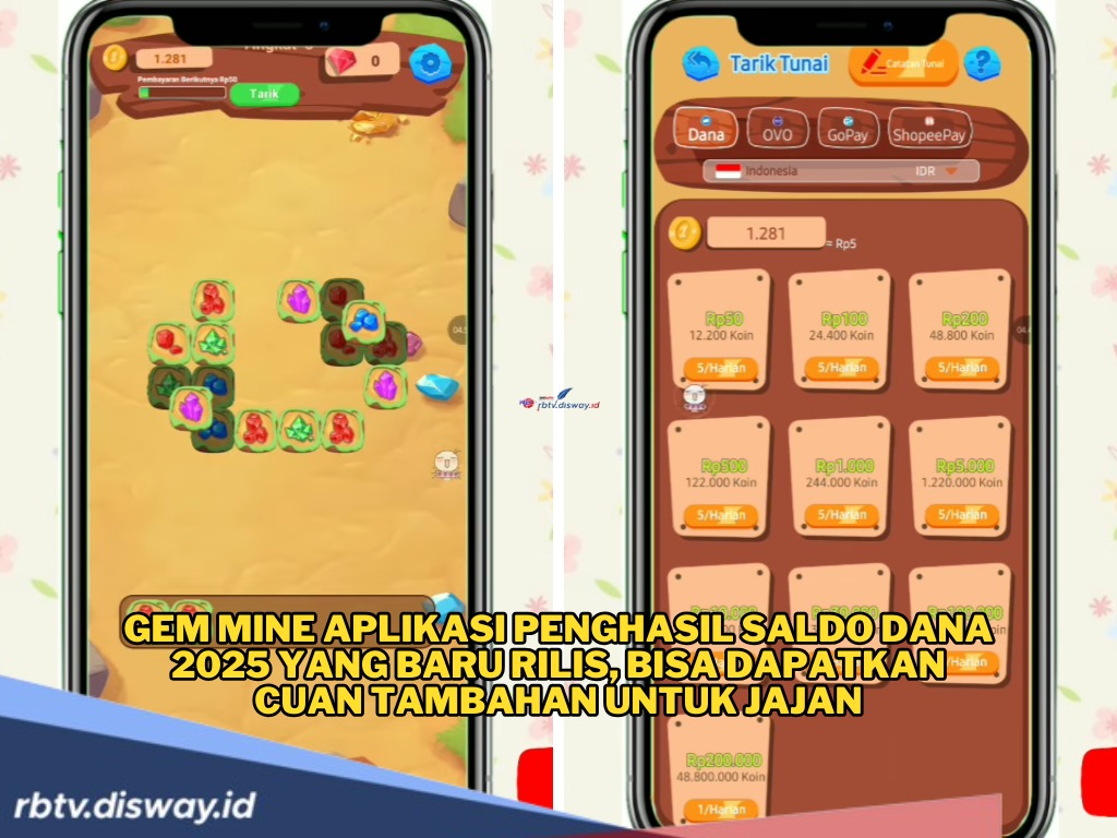 Game Penghasil Saldo DANA 2025 Baru Rilis, Tap-tap Layar dan Susun Warna Dapat Uang Minimal Rp 50 Ribu