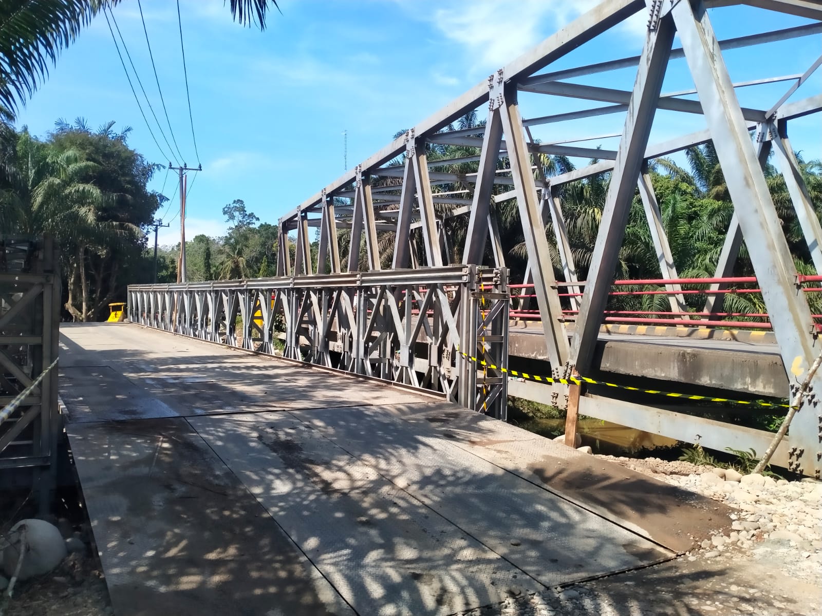 Jembatan Batik Nau Segera Dibongkar, Kendaraan Melebihi 8 Ton Dilarang Melintas