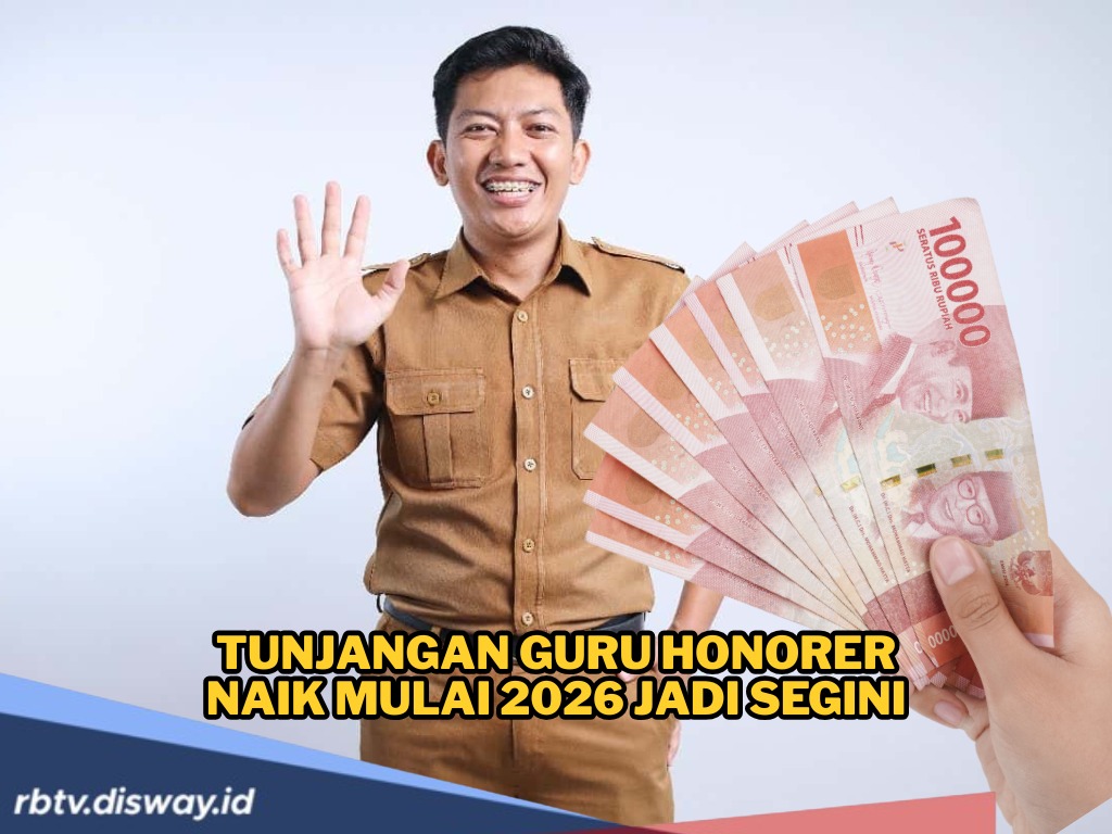 Angin Segar, Tahun Depan Tunjangan Guru Honorer Naik, Jadi Segini per Bulan