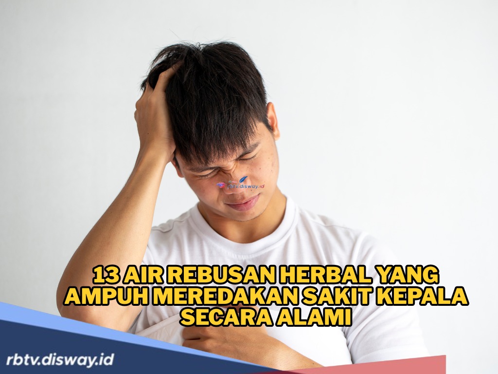 13 Air Rebusan Herbal yang Ampuh Meredakan Sakit Kepala Secara Alami, Murah Tanpa Efek Samping