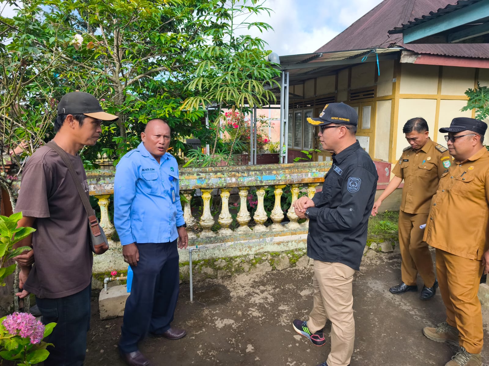 Cek Lapangan, Bupati Kepahiang Temukan Proyek Puskesmas Belum Tuntas