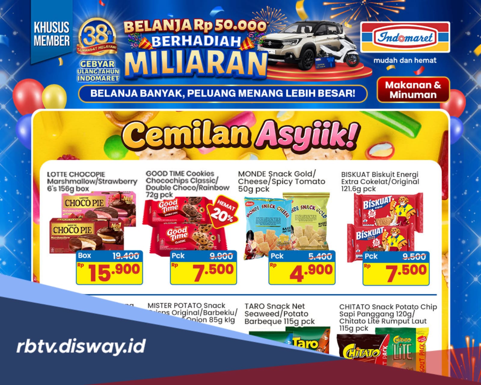 Jangan Lupa Borong! Ada Banyak Promo Hemat Indomaret 24 Juli 2026