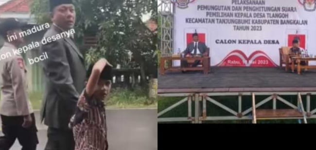 Viral Anak Laki-laki Jadi Calon Kepala Desa, Kok Bisa Bocah Jadi Calon Kades?