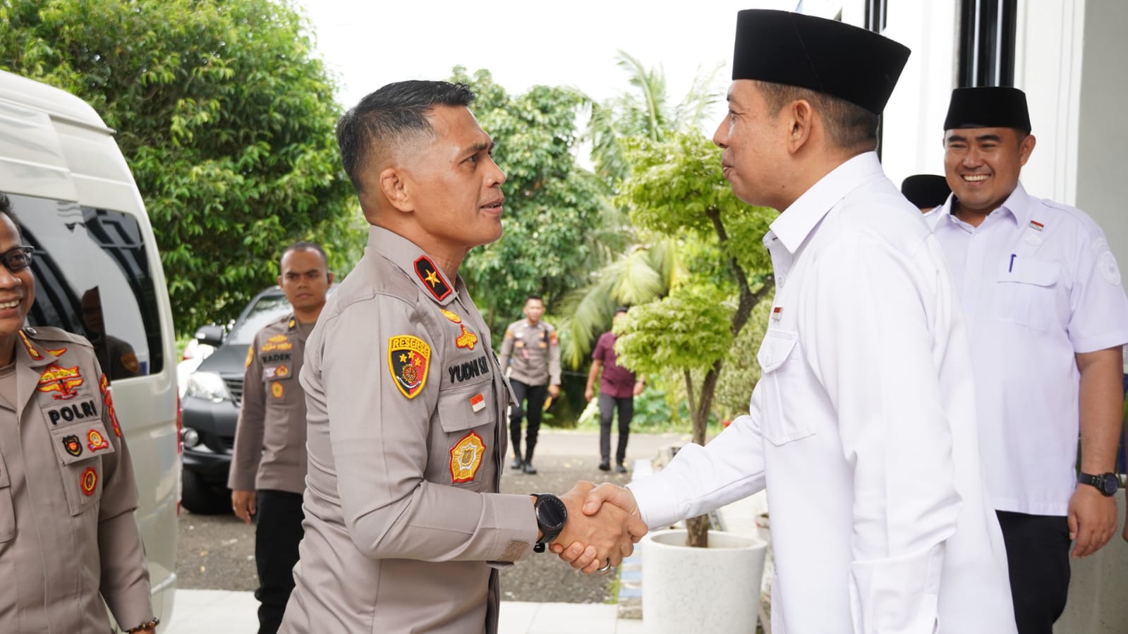 Kapolda Bengkulu Temui Wali Kota Bengkulu Dedy Wahyudi, Perkuat Sinergitas dan Koordinasi Keamanan