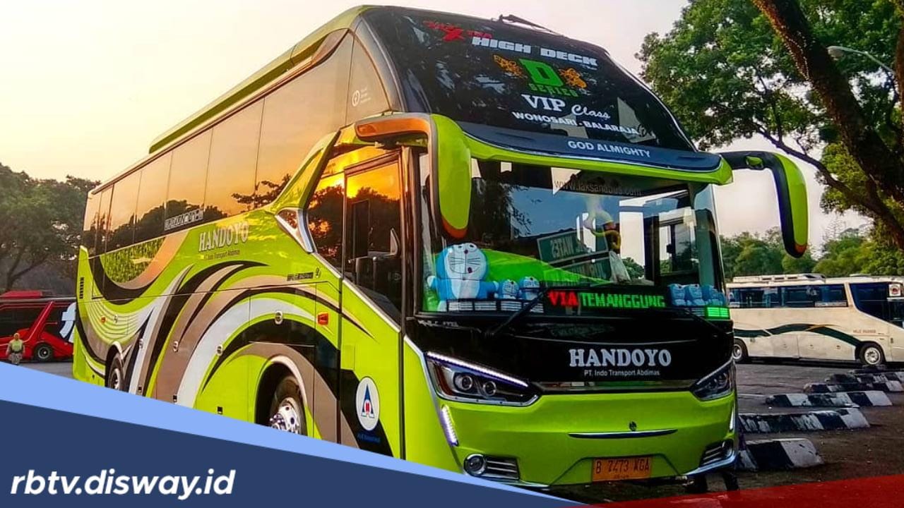 Segini Harga Tiket Bus Handoyo Rute Jawa Sumatera, Ini Cara Cek Jadwal Keberangakatannya