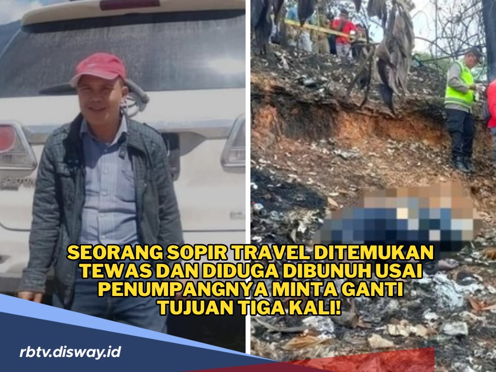 Teka-teki Pembunuhan Sopir Travel di Musi Banyuasin, 3 Penumpang Pria Ini Dicari Polisi