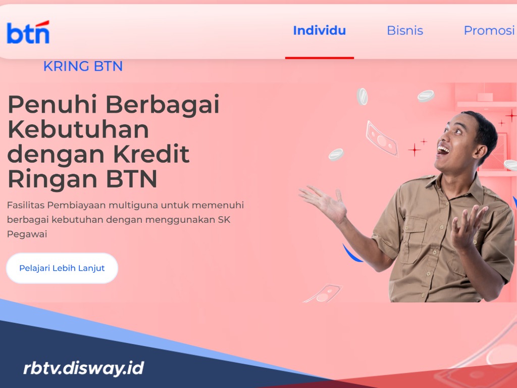 KRING BTN: Pinjaman Angsuran Ringan untuk Karyawan, Cicilan Rp 336 Ribuan Per Bulan