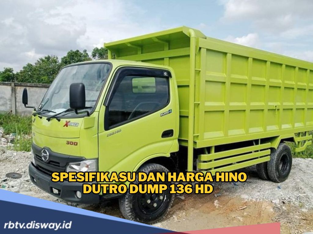 Bukan Truk Biasa! Ini Spesifikasi dan Harga Hino Dutro Dump 136 HD, Si Tangguh yang Siap Angkut Apa saja