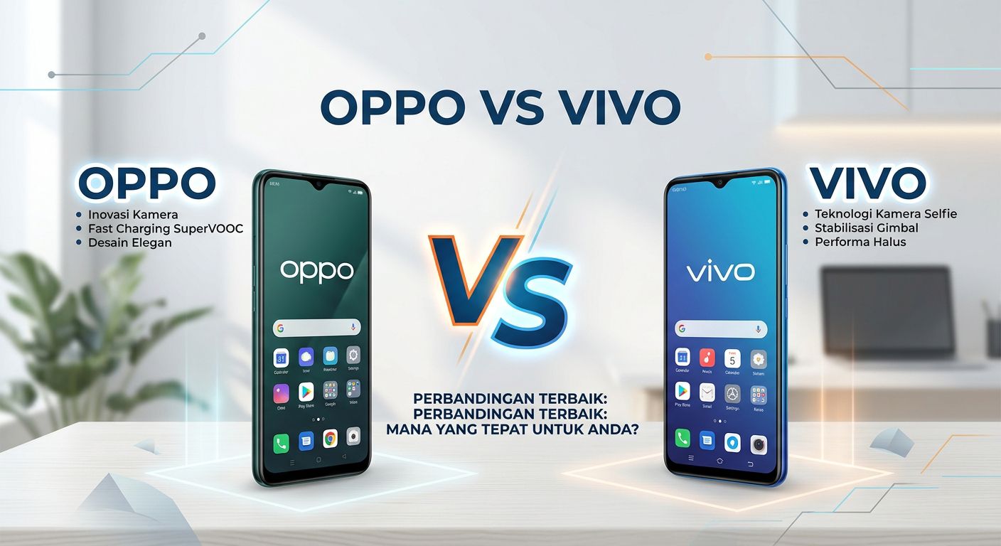 Hp Oppo dan Vivo Mirip tapi Beda, Ini Perbedaan yang Perlu Kamu Tahu Sebelum Beli