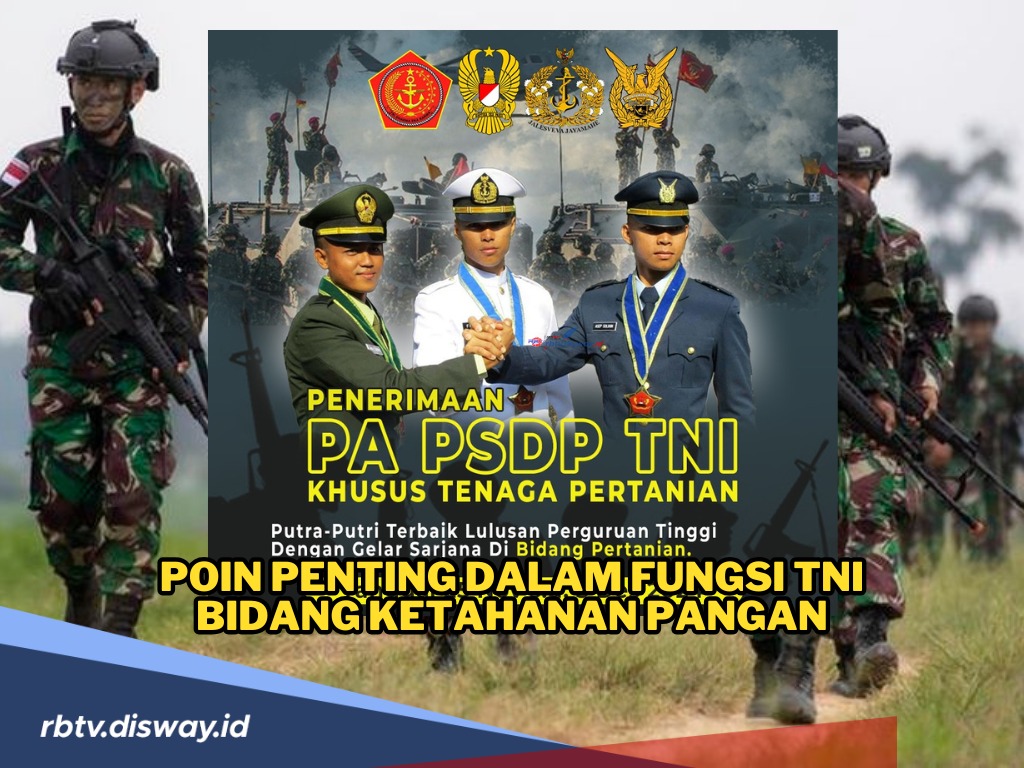 Segera Daftar Rekrutmen Calon Perwira PSDP TNI Khusus Prodi Pertanian 2024, Ini IPK Minimalnya