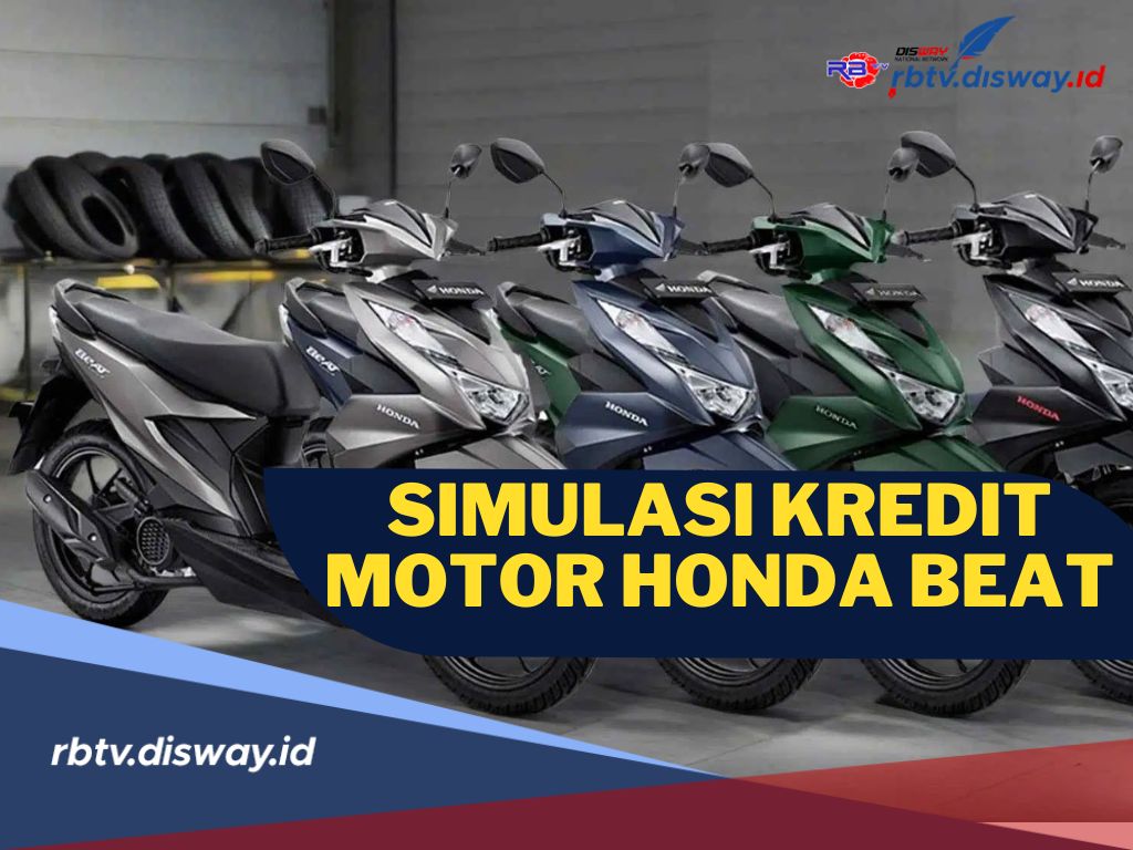 Kredit Motor Honda Beat DP Rp 900 Ribu, Cicilan Ringan, Cek Syarat dan Cara Pengajuan Kreditnya Disini