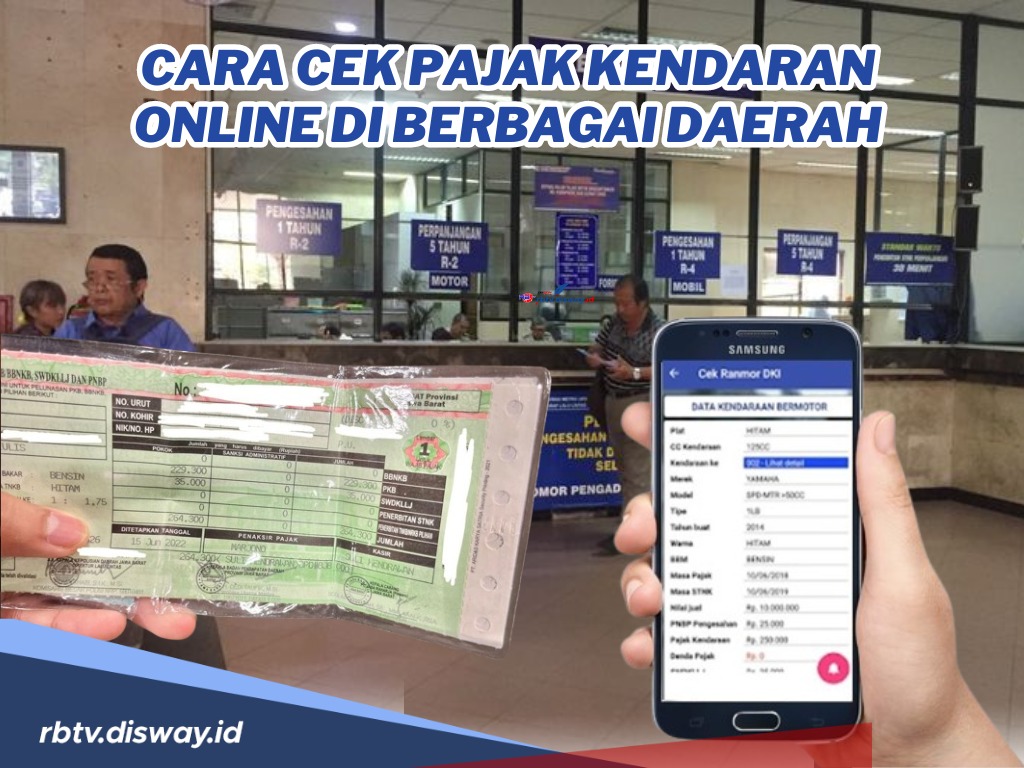 Begini Cara Cek Pajak Kendaran Online di Seluruh Samsat Indonesia, Cara Mudah Bisa Sambil Tiduran