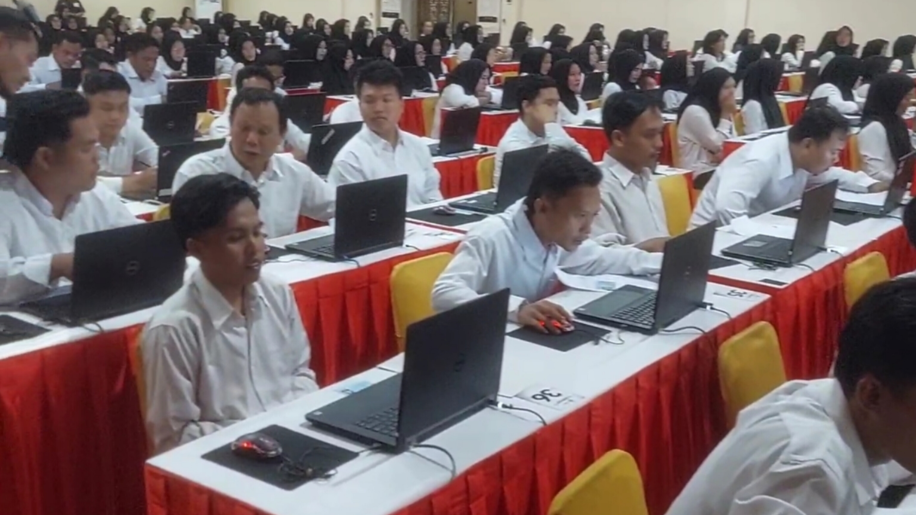 Tes PPPK Bengkulu Tengah Dimulai, 4 Peserta Tidak Hadir