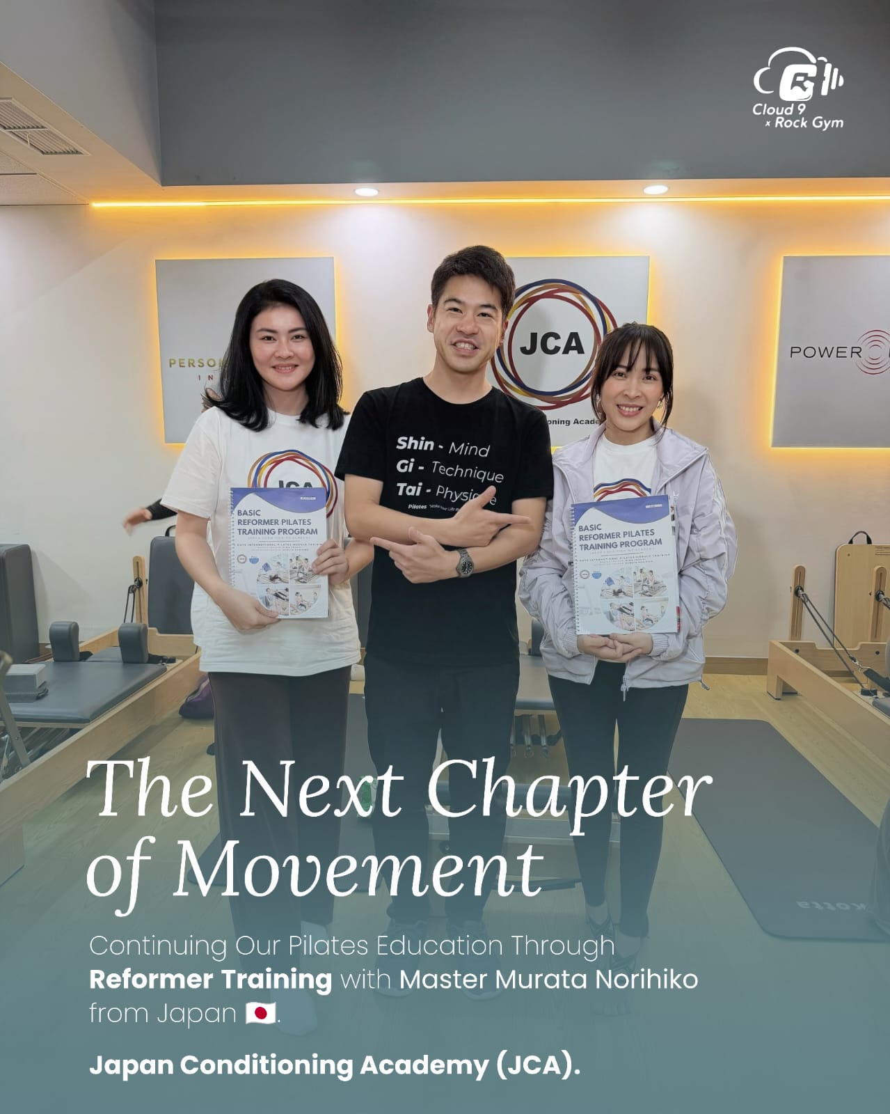 Perkuat Kompetensi di Bidang Kebugaran, Winfrey Yodan dan Lili Yodan Ikuti Basic Reformer Pilates Training 