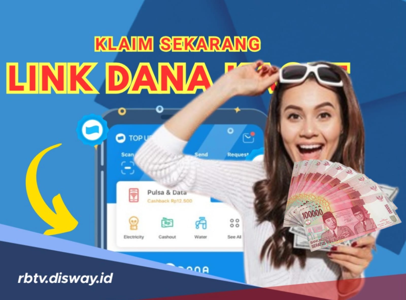 Selamat! Cuan Ratusan Ribu Masuk ke Akun DANA-mu, Begini Cara Dapat Link DANA Kaget Hari Ini