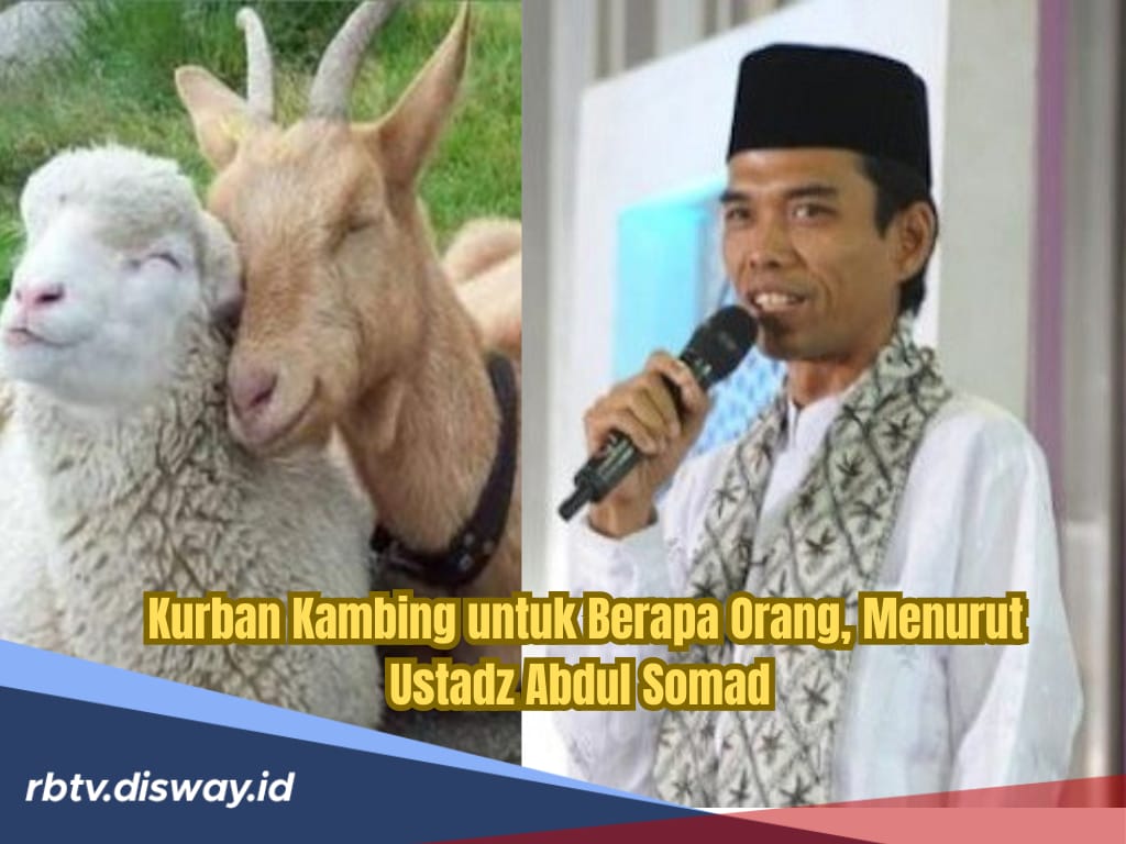Kurban Kambing untuk Berapa Orang Menurut Ustadz Abdul Somad