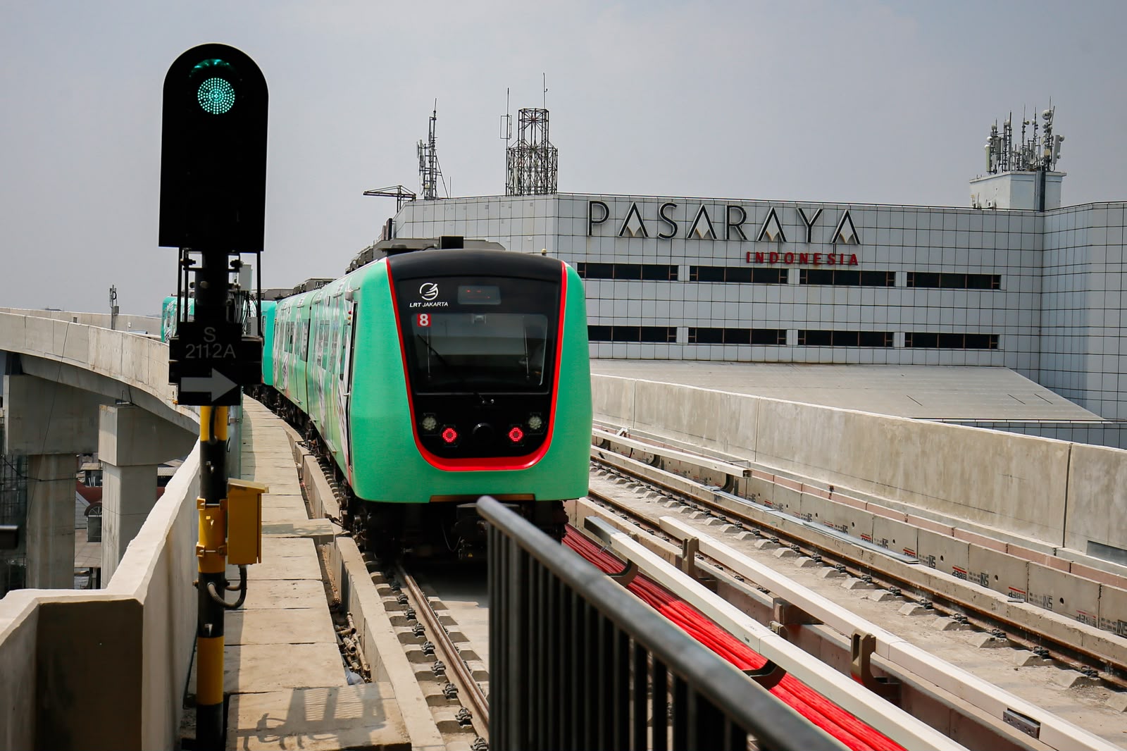LRT Velodrome Manggarai Resmi Beroperasi, Tarifnya Cuma Rp5.000