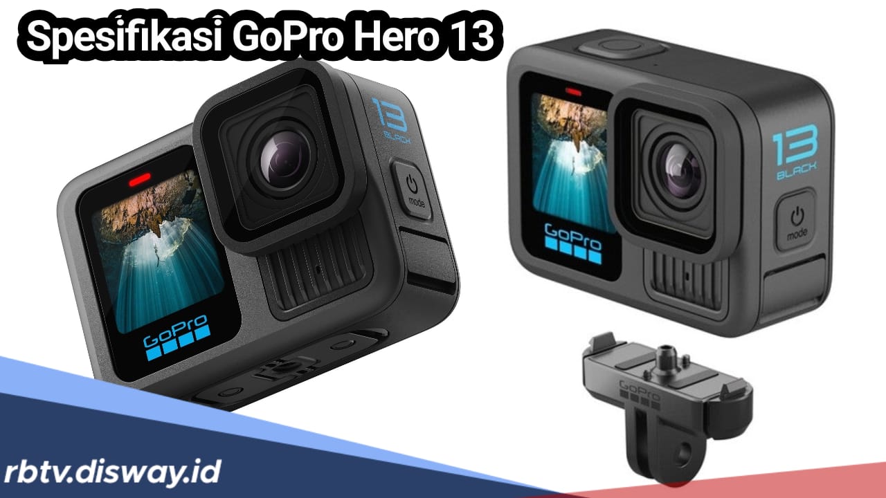 Gopro Hero 13 Bawa Lensa Seperti DSLR, Cek Spesifikasi dan Harganya 