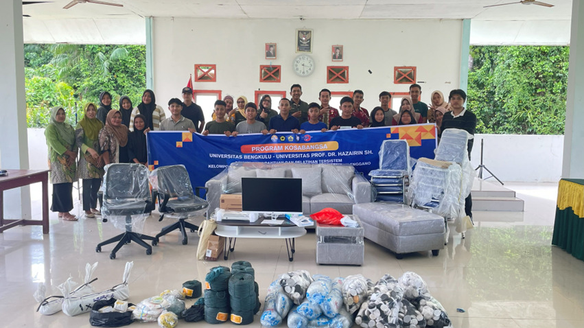 Unihaz dan UNIB Kolaborasi Bangun Masyarakat Tangguh di Pulau Enggano