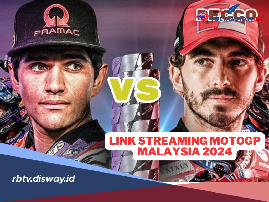 Link Streaming MotoGP Malaysia 2024 Hari Ini, Jorge Martin Vs Francesco Menuju Juara 