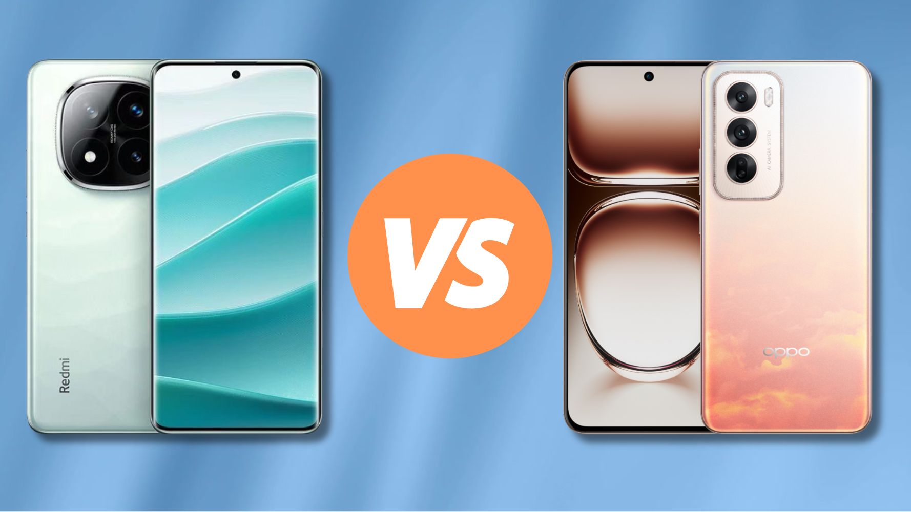 Oppo Reno 14 Pro vs Redmi Note 14, Duel Panas 2 HP yang Diminati di Pasaran