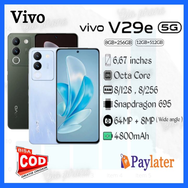 Spesifikasi dan review VIVO V29 5G dan V29e 5G Kualitas Premium untuk Fotografi